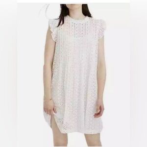 Madewell Eyelet Mini Dress